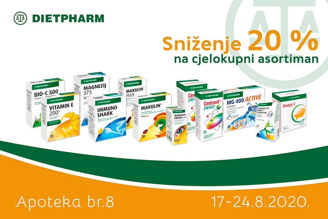 Dietpharm snizenje 20% expera pharmacy apoteke 