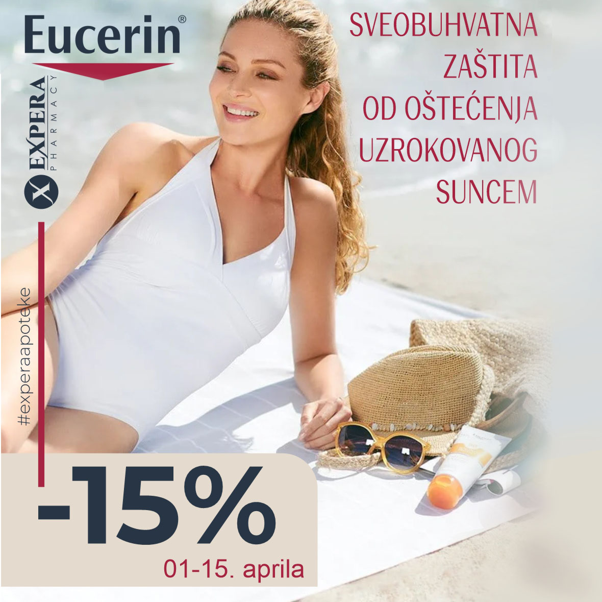 Eucerin Sun Expera pharmacy apoteke