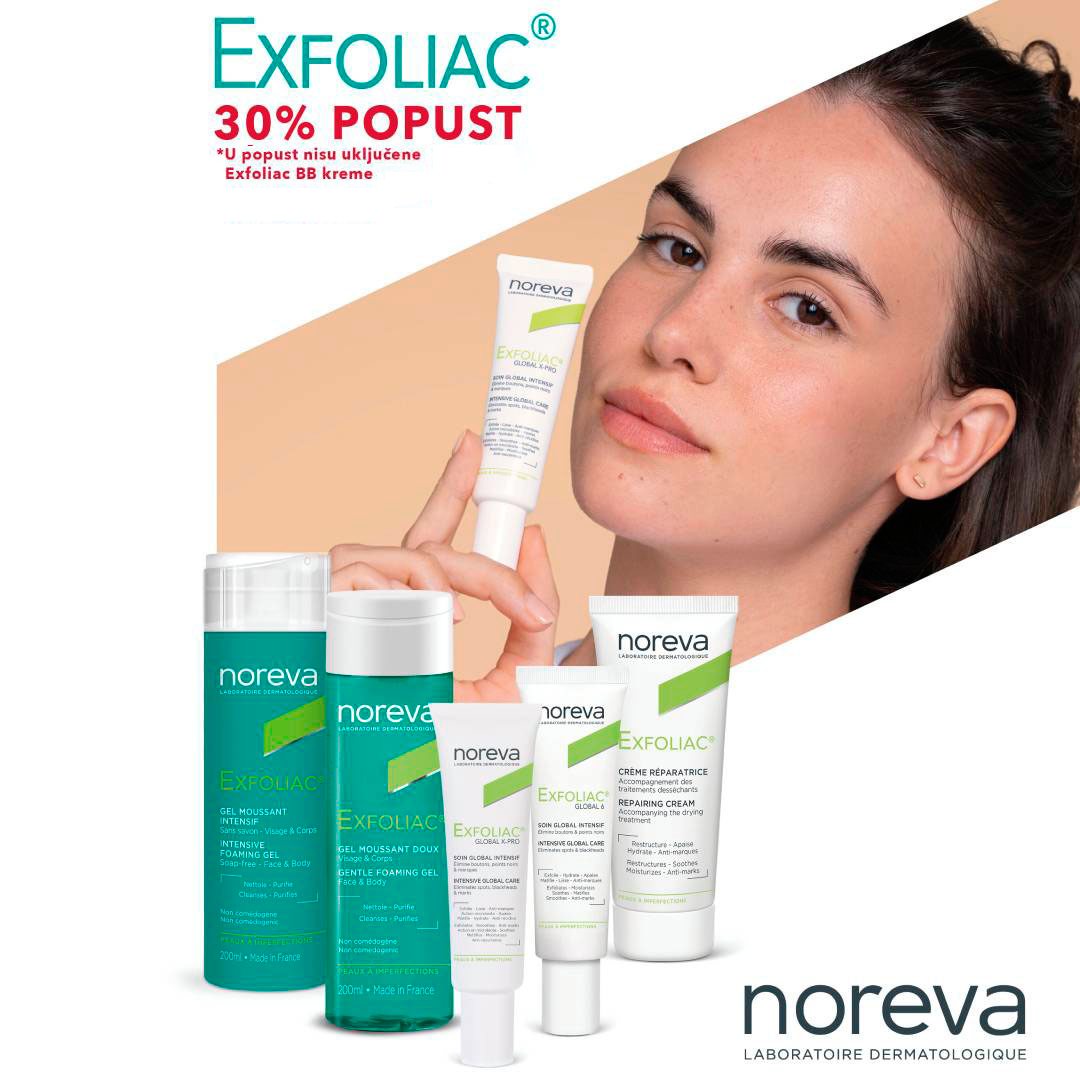 Noreva Exfoliac Expera pharmacy apoteke